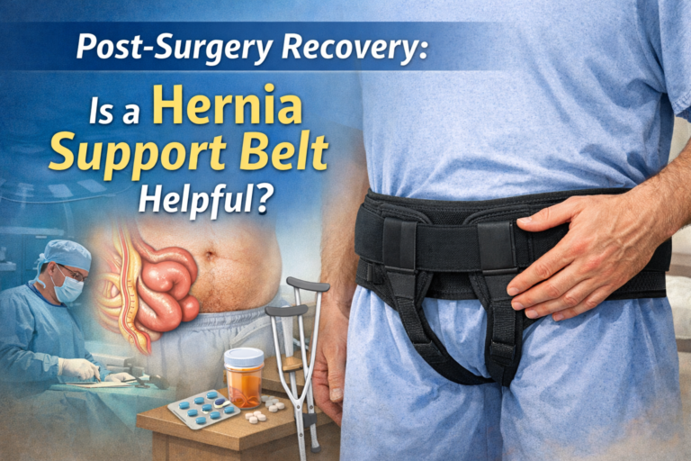 Post-Surgery Recovery: Is a Hernia Support Belt Helpful?